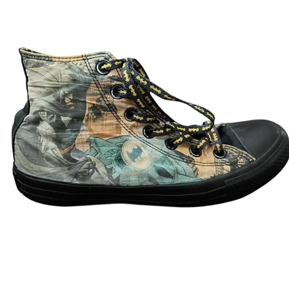 Converse Chuck Taylor Men’s DC Batman Comics Canvas Sneakers Size 6 US - Picture 5 of 11